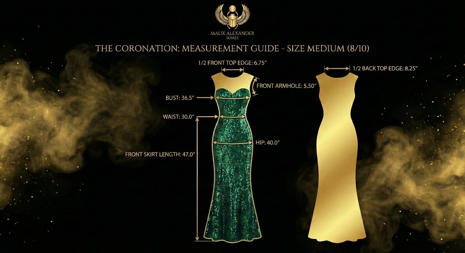 Women's Measurement Guide - The Coronation